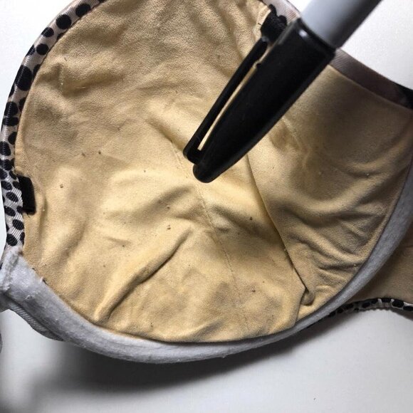 Victoria's Secret Leopard Print Push up Bra Size 34C #4112-1 - Picture 6 of 8